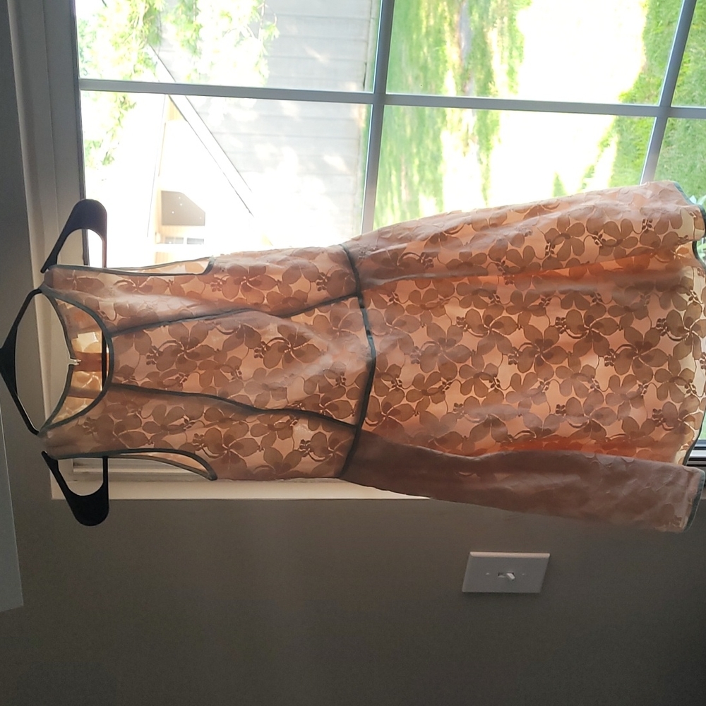 Esley size small lacey zip-up dress